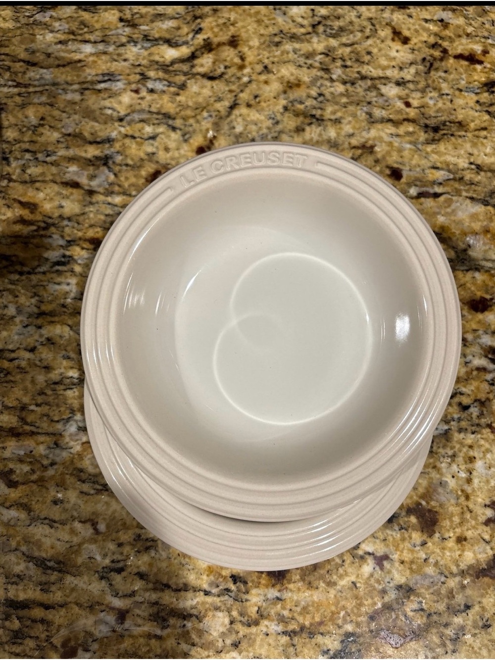 Le Creuset 15cm Round Dish Meringue - Set of 2 - Picture 2 of 11
